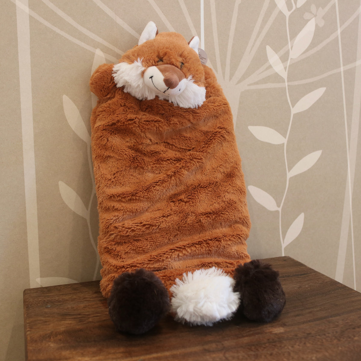 Plush Fox PJ and bed warmer