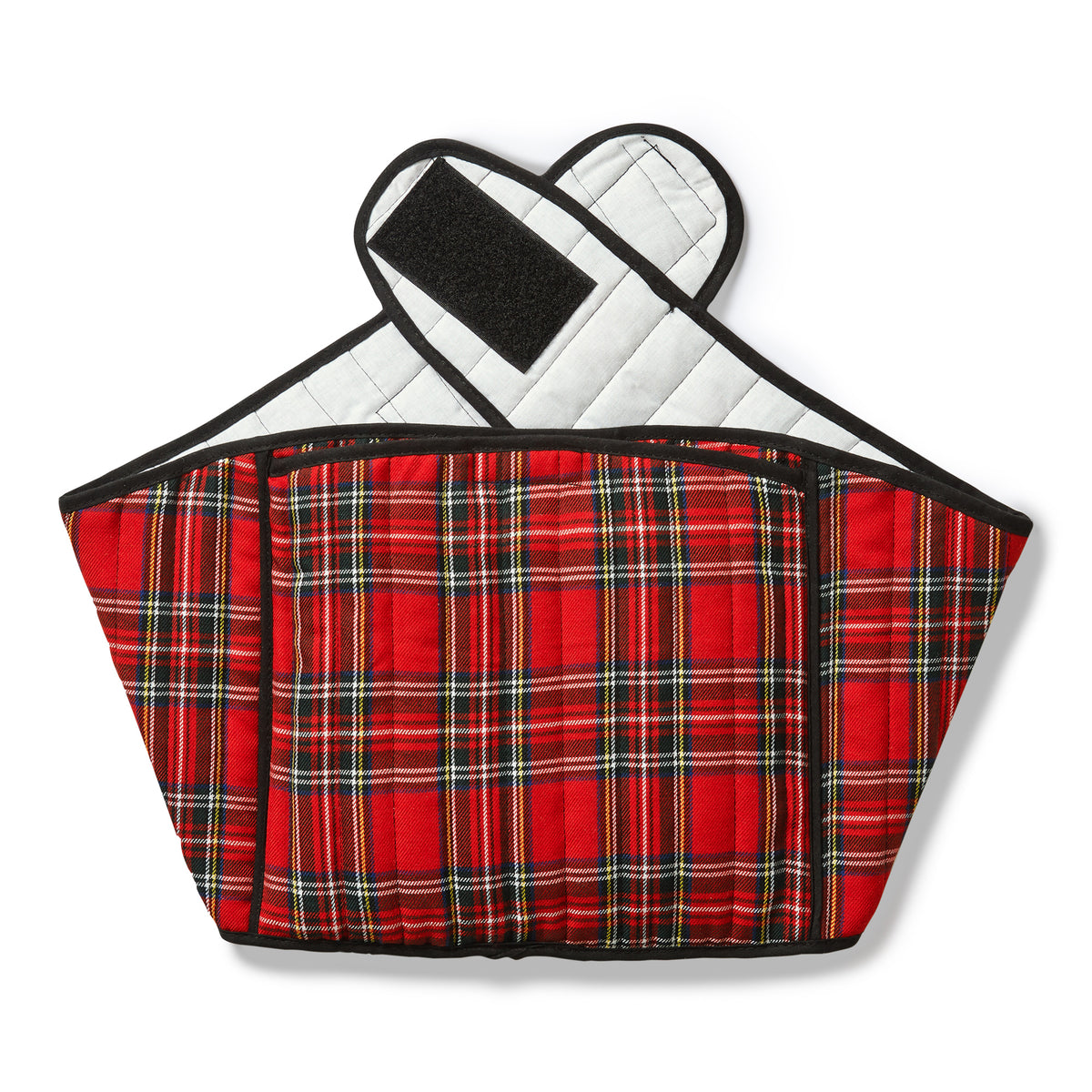 Red Tartan Back Wrap